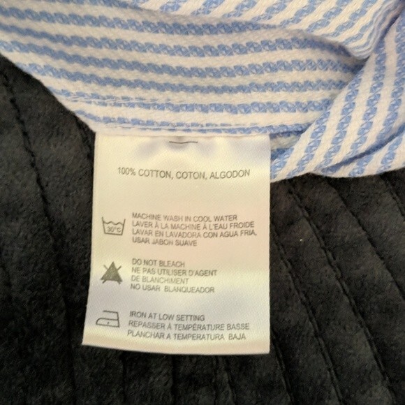 REPORT Collection Dress Shirt Contrast Cuff and Collar lining size 12 - Picture 3 of 3